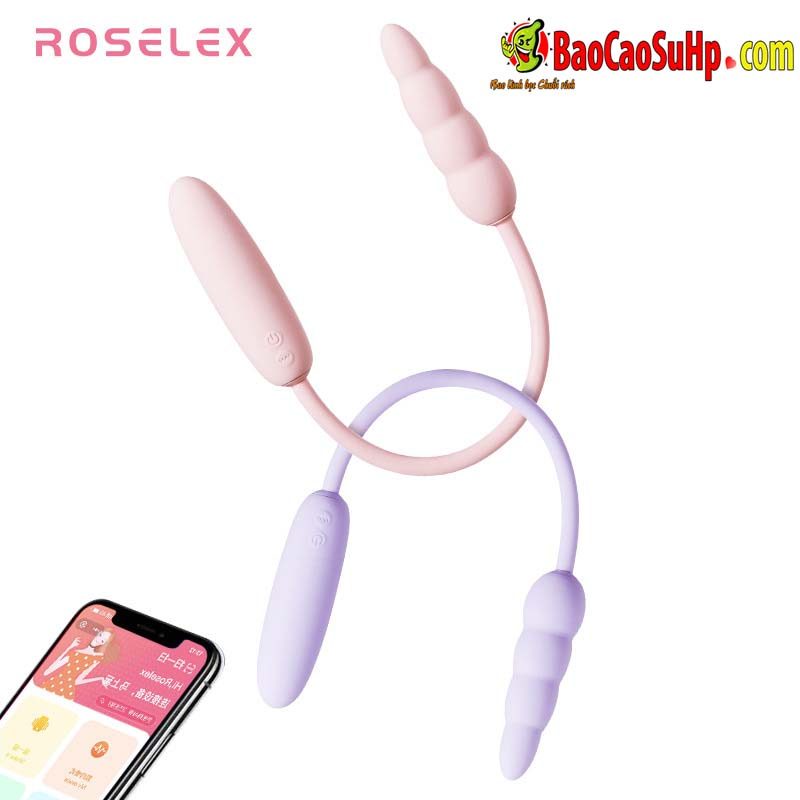 Trứng rung Roselex Lawless Roula 2 đầu đa năng kích thích