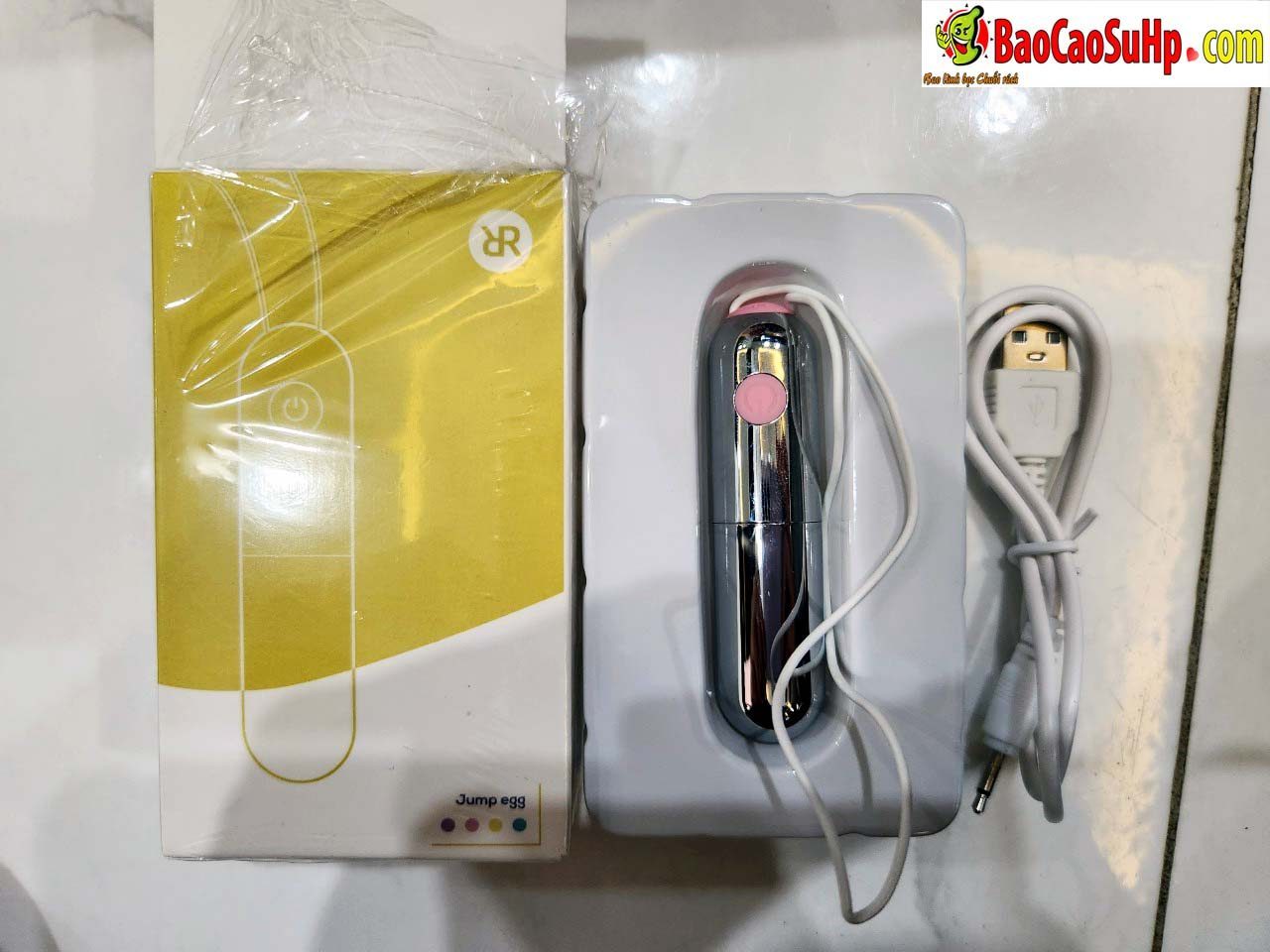 Trứng rung USB ROSELEX Ghost mini mạnh mẽ, sạc tiện lợi, kích thích