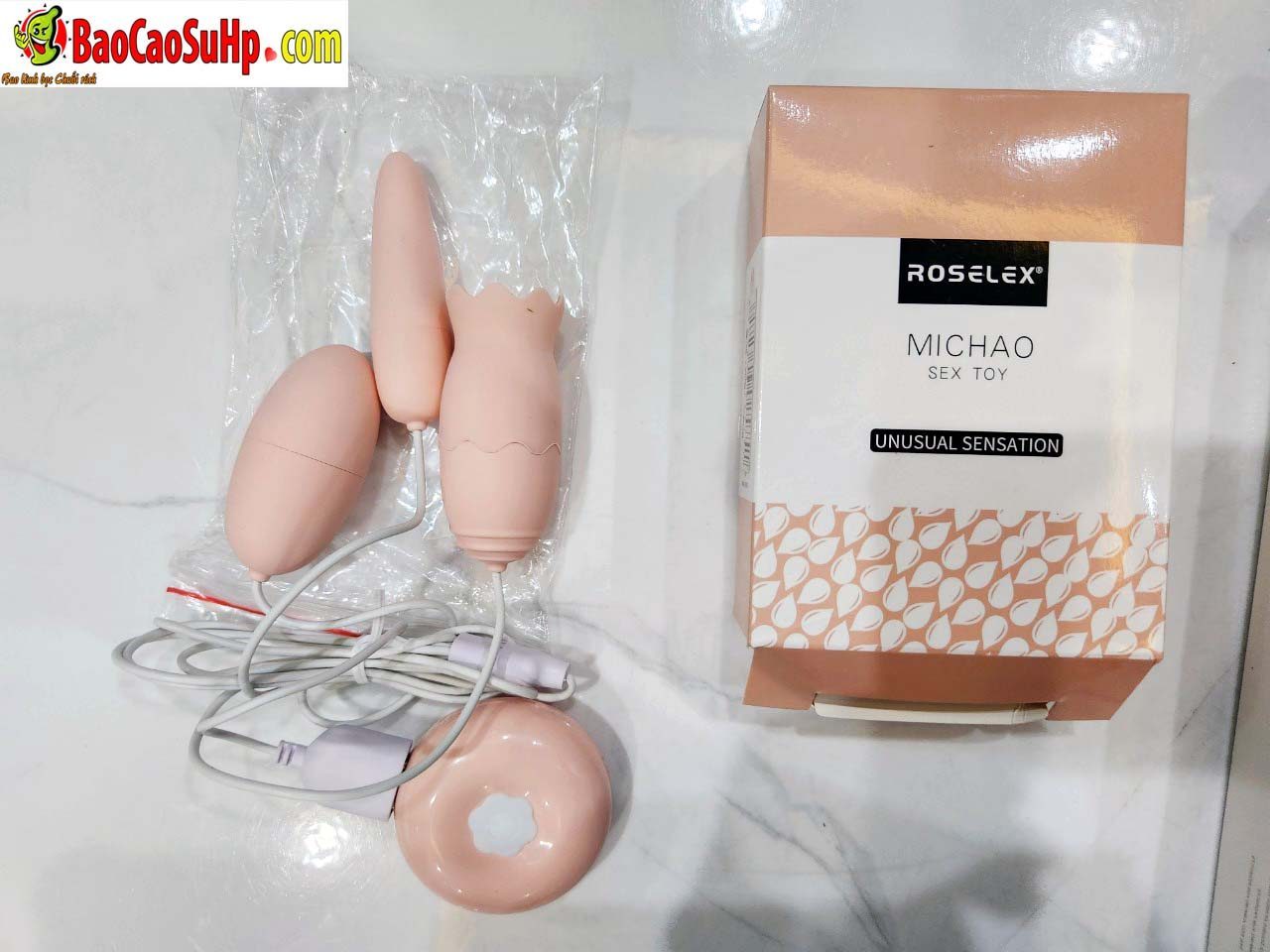 Trứng rung ROSELEX Honey 3 quả sạc USB lưỡi liếm đa năng giá tốt