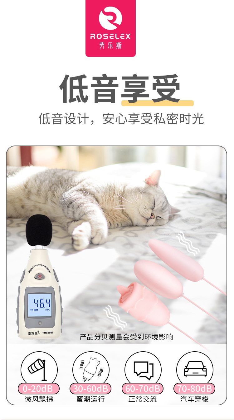 Trứng rung ROSELEX Honey 3 quả sạc USB lưỡi liếm đa năng giá tốt