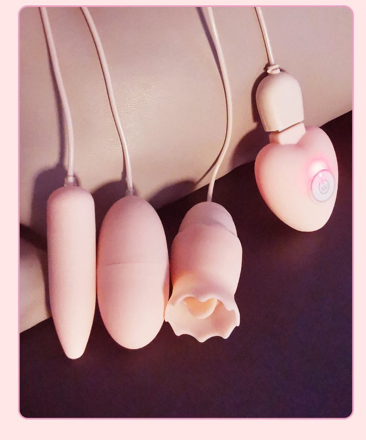 Trứng rung ROSELEX Honey 3 quả sạc USB lưỡi liếm đa năng giá tốt