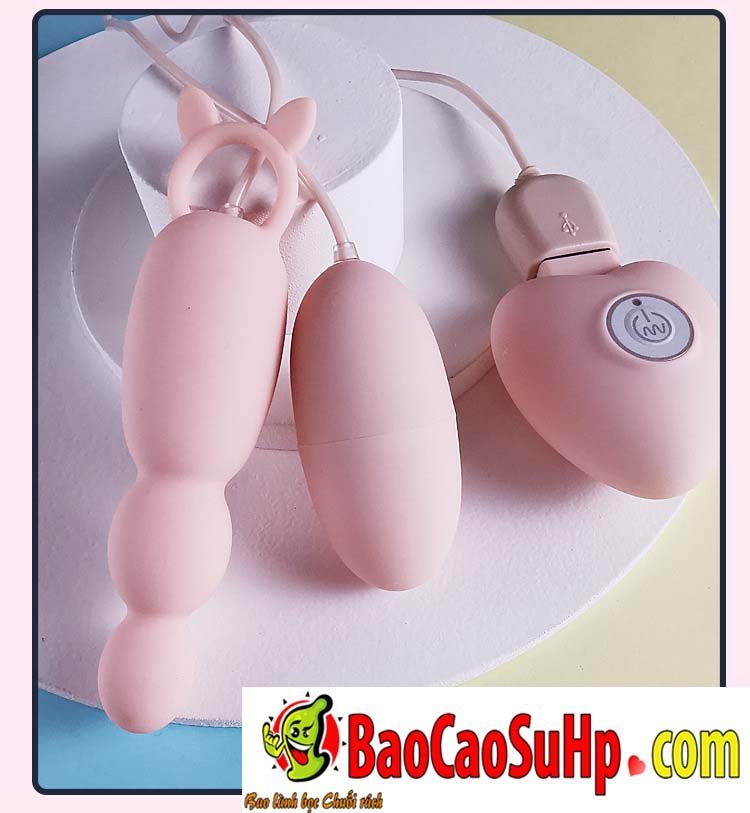 Trứng rung ROSELEX Helga 2 quả sạc USB điều khiển từ xa giá tốt