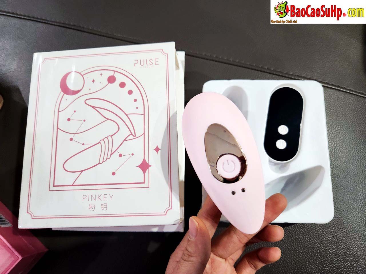 Trứng rung PULSE SOLO pinkey cao cấp rung thụt mạnh mẽ