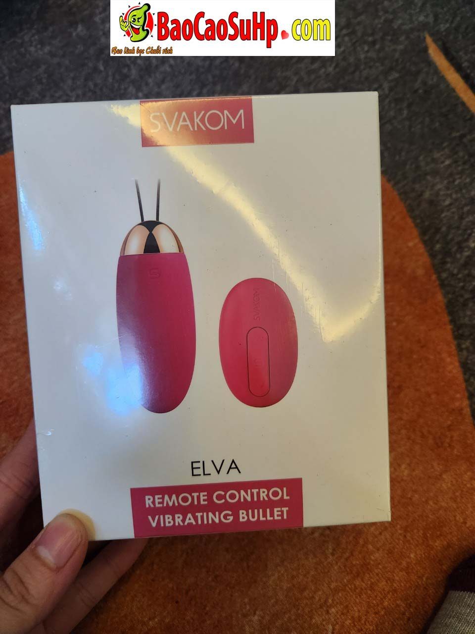 Trứng rung Svakom Elva cao cấp điều khiển từ xa siêu phê