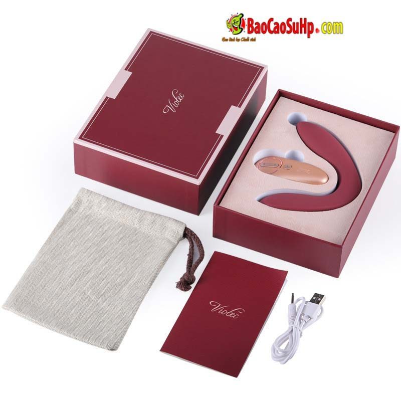 Trứng rung quần lót cao cấp VIOTEC Violet Hercules độc đáo cho đôi trẻ