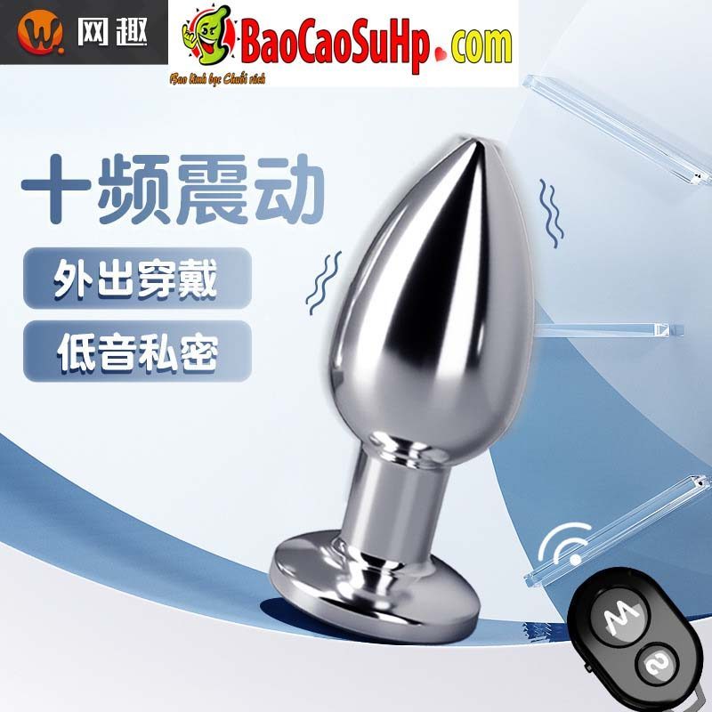 Sextoys phích cắm hậu môn rung mạnh Vibrating Anal Plug Shina siêu kích thích