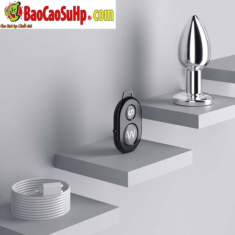 Sextoys phích cắm hậu môn rung mạnh Vibrating Anal Plug Shina siêu kích thích