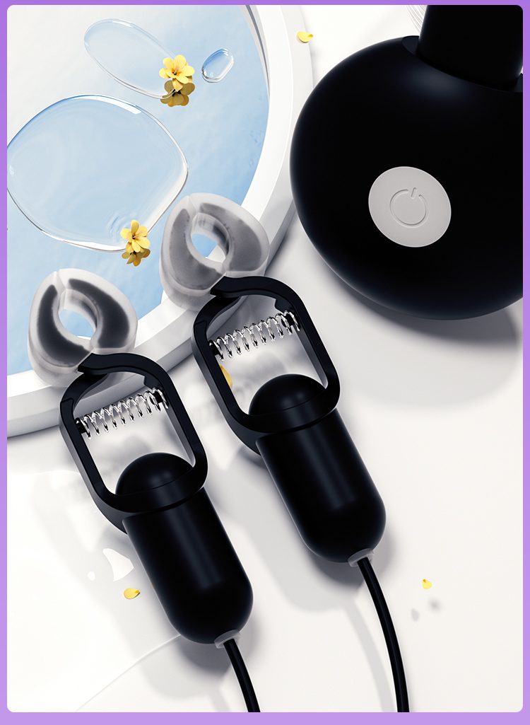 Kẹp ti Galaku Sonic PAM rung nhiều chế độ mềm mại thú vị