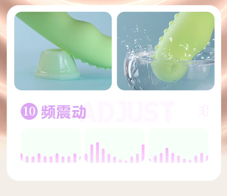 que rung Juiuy Meadow 14 - Máy rung âm đạo kích thích điểm G nhỏ rung ngoáy Juiuy Meadow