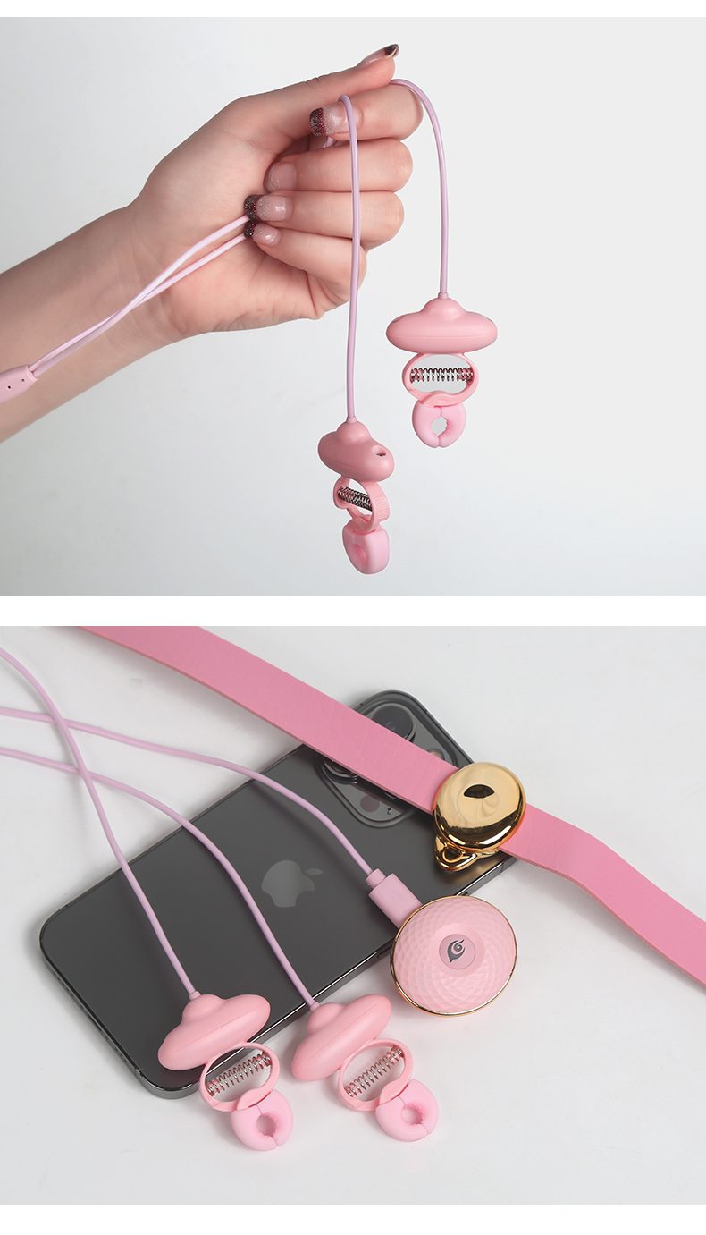 anh gioi thieu mizzzee Dancing breast clip 27 - Bộ kẹp núm vú mềm mại khiển vòng cổ mizzzee Dancing breast clip