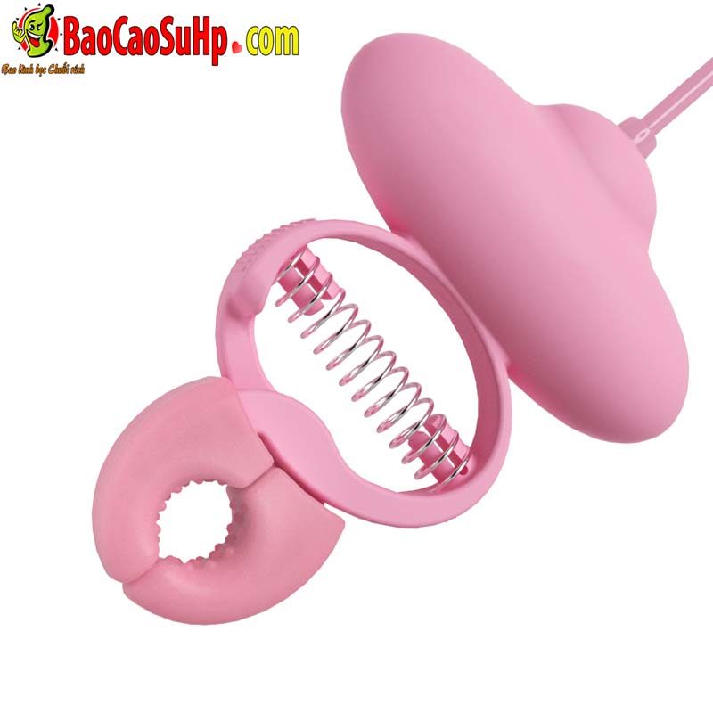 Mizzzee Pink Soft Nipple Clips with Remote Control