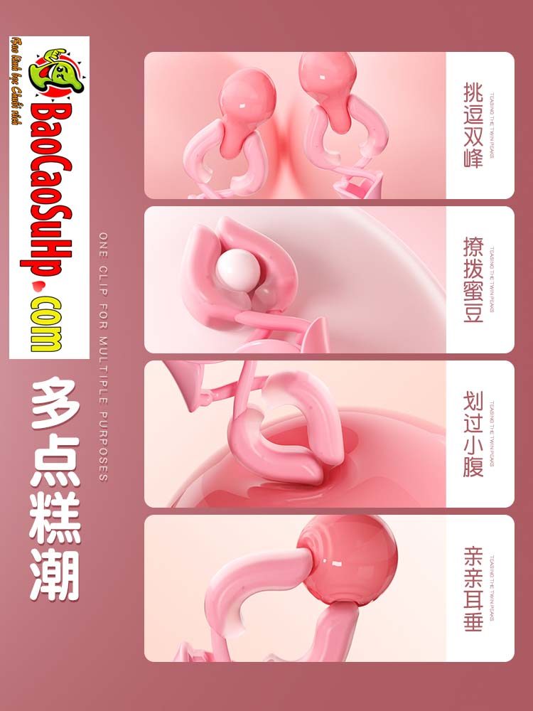 Kẹp Ti Rung Mizzzee Lotus Mềm Mại Đẹp Giá Rẻ Kích Thích