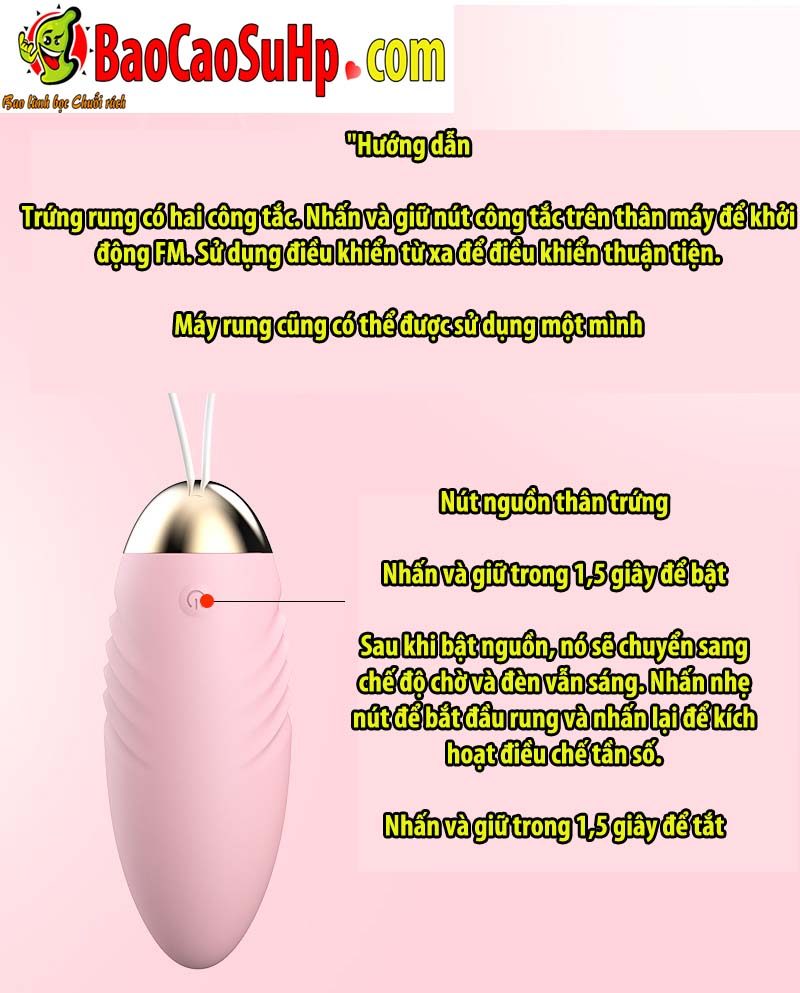 Trứng rung Lilo Fighter V2 mini phát nhiệt điều khiển từ xa siêu phê Trứng rung Lilo Fighter V2 mini phát nhiệt điều khiển từ xa siêu phê