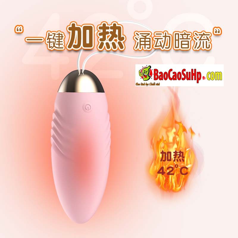 Trứng rung lilo fighter V2 phát nhiệt nhỏ gọn điều khiển từ xa 