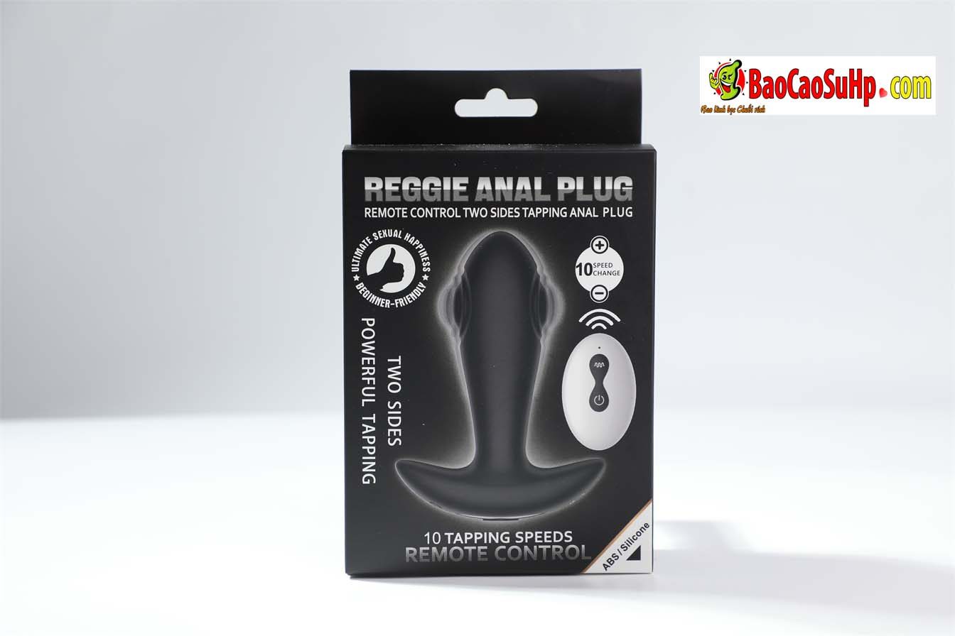 Phích Cắm Hậu Môn Âm Đạo Điều Khiển Từ Xa REGGIE Mizzzee Đa Chế Độ