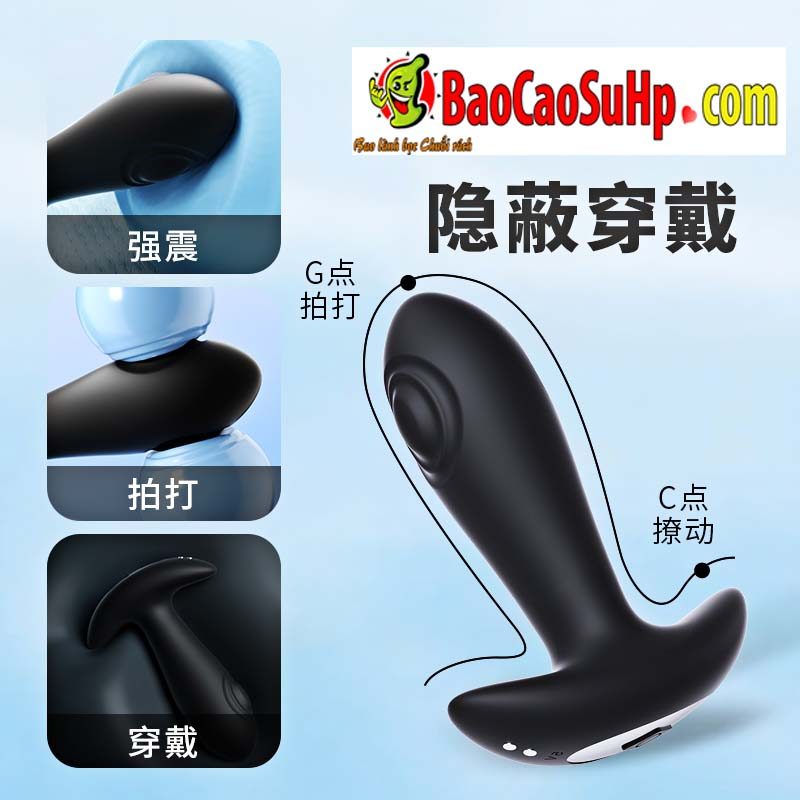 Phích Cắm Hậu Môn Điều Khiển Từ Xa Reggie Mizzzee Kích Thích