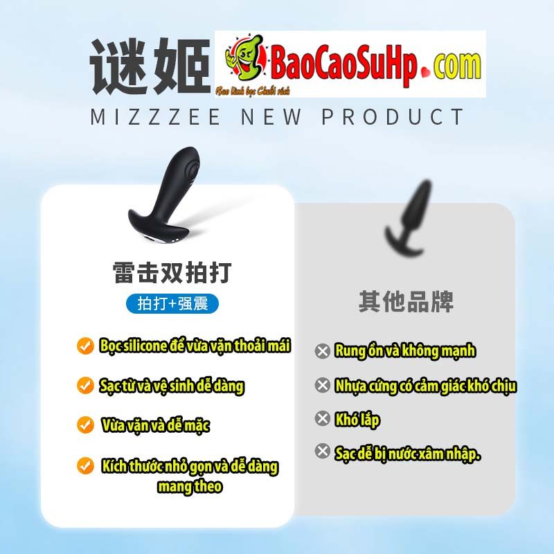 Phích Cắm Hậu Môn Điều Khiển Từ Xa Reggie Mizzzee Kích Thích