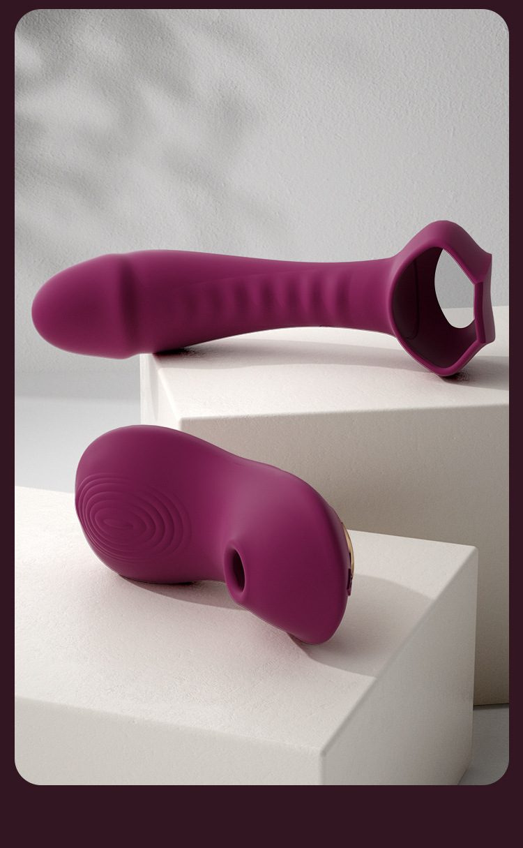 Trứng rung quần lót điều khiển từ xa Gina màu đỏ lãng mạn và mạnh mẽ