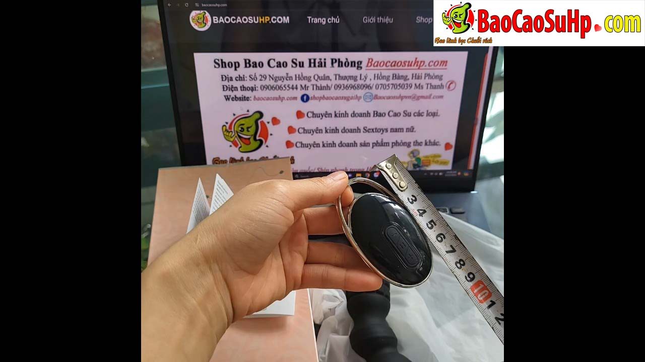 Máy massage tiền liệt tuyến nam Abake điều khiển không dây kích thích