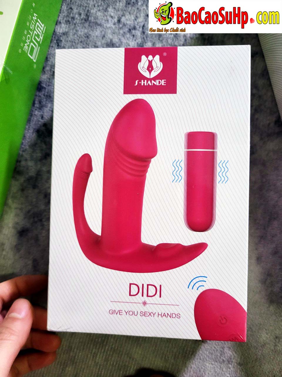 Trứng rung quần lót Shande s105DIDI không dây điều khiển từ xa êm ái bền bỉ