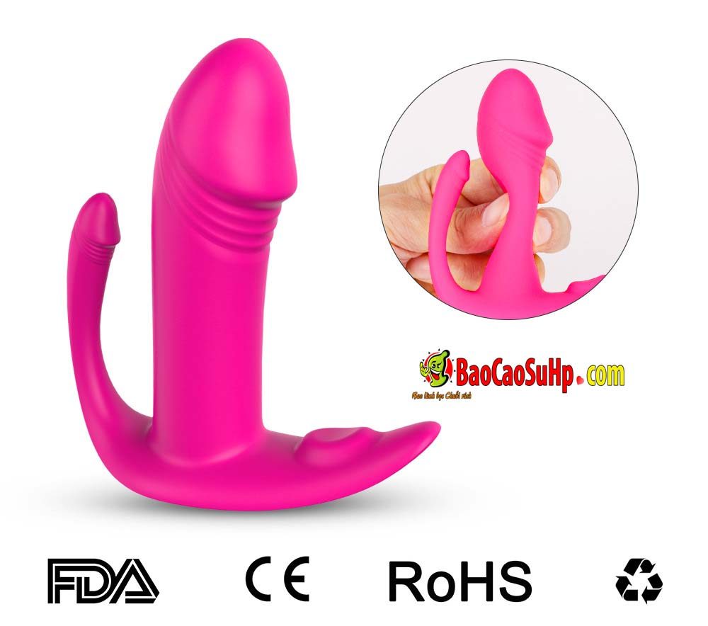 Trứng rung quần lót Shande s105DIDI không dây điều khiển từ xa êm ái bền bỉ