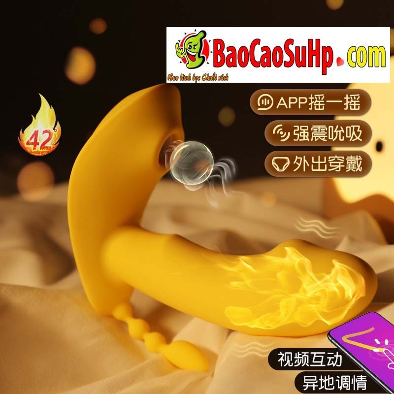 Trứng rung quần lót rung hút phát nhiệt Princess Mystery Dress