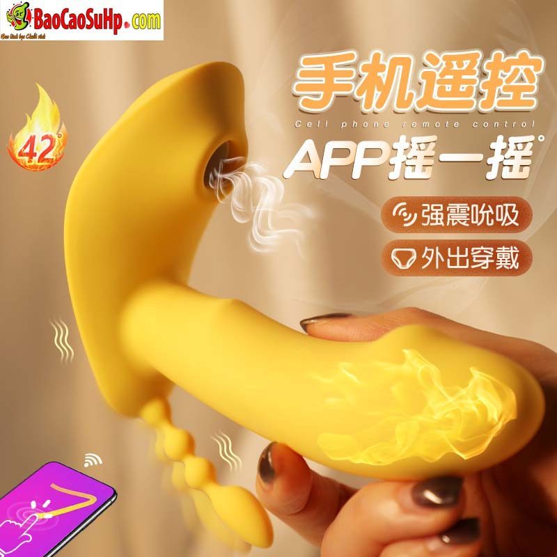 Trứng rung quần lót rung hút phát nhiệt Princess Mystery Dress