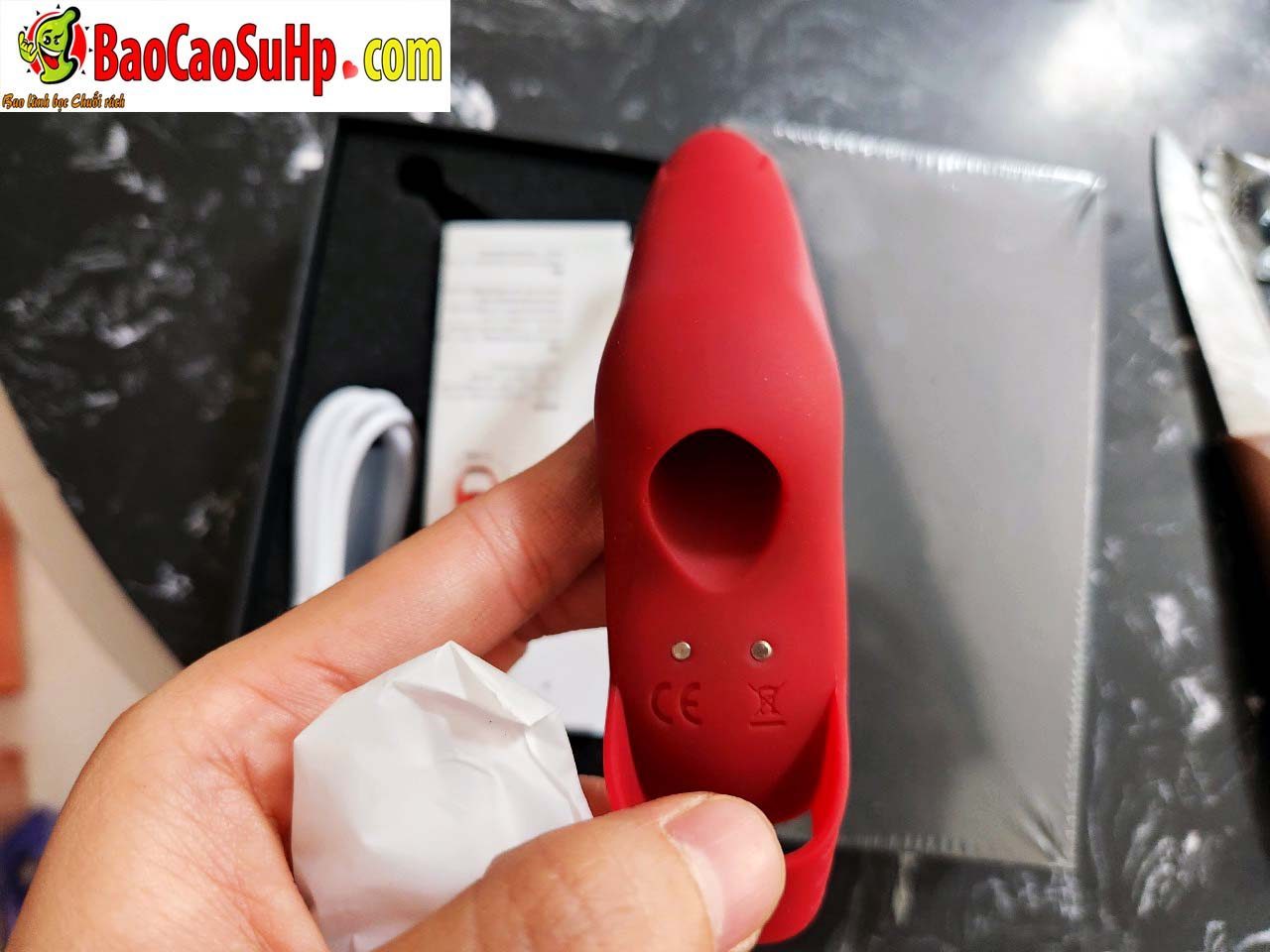 Ngón tay rung Nenito Jiuuy nhỏ gọn, mạnh mẽ, dễ sử dụng