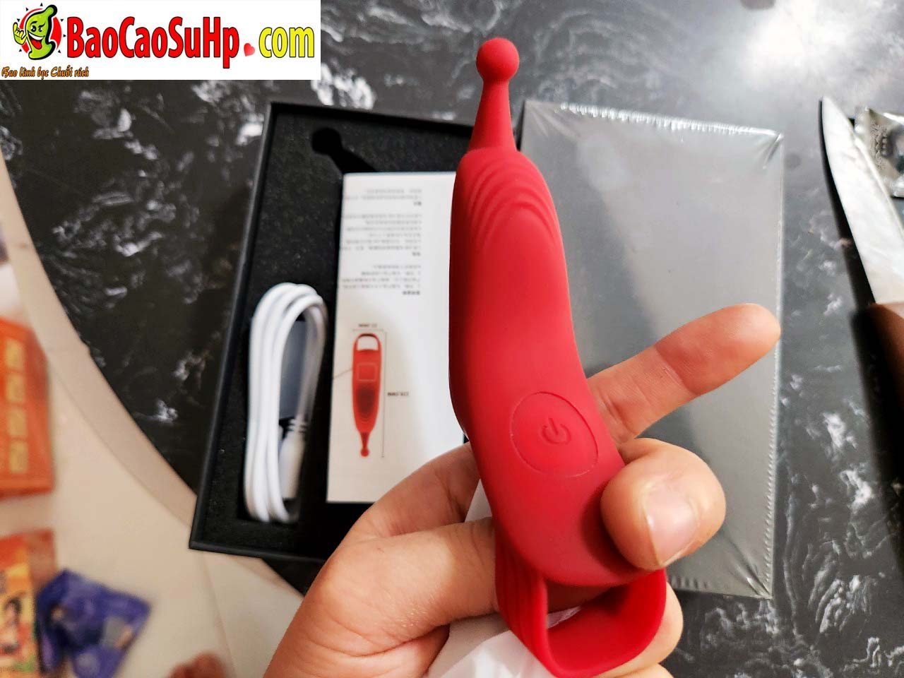 Ngón tay rung Nenito Jiuuy nhỏ gọn, mạnh mẽ, dễ sử dụng