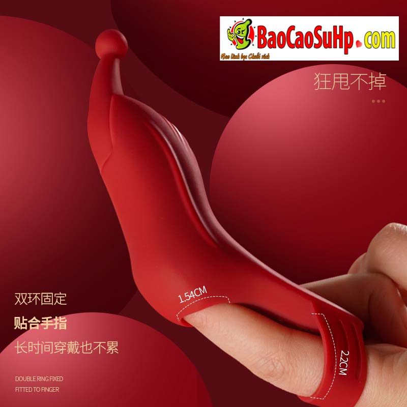 Ngón tay rung Nenito Jiuuy nhỏ gọn, mạnh mẽ, dễ sử dụng