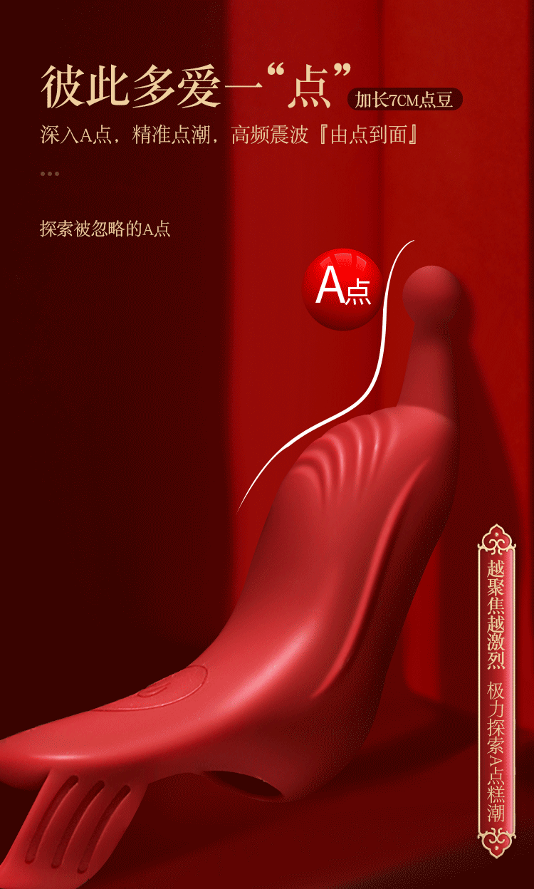 Ngón tay rung Nenito Jiuuy nhỏ gọn, mạnh mẽ, dễ sử dụng