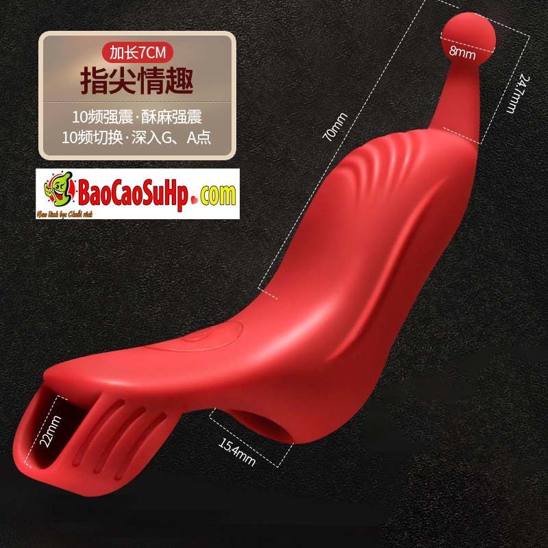 Ngón tay rung Nenito Jiuuy nhỏ gọn, mạnh mẽ, dễ sử dụng