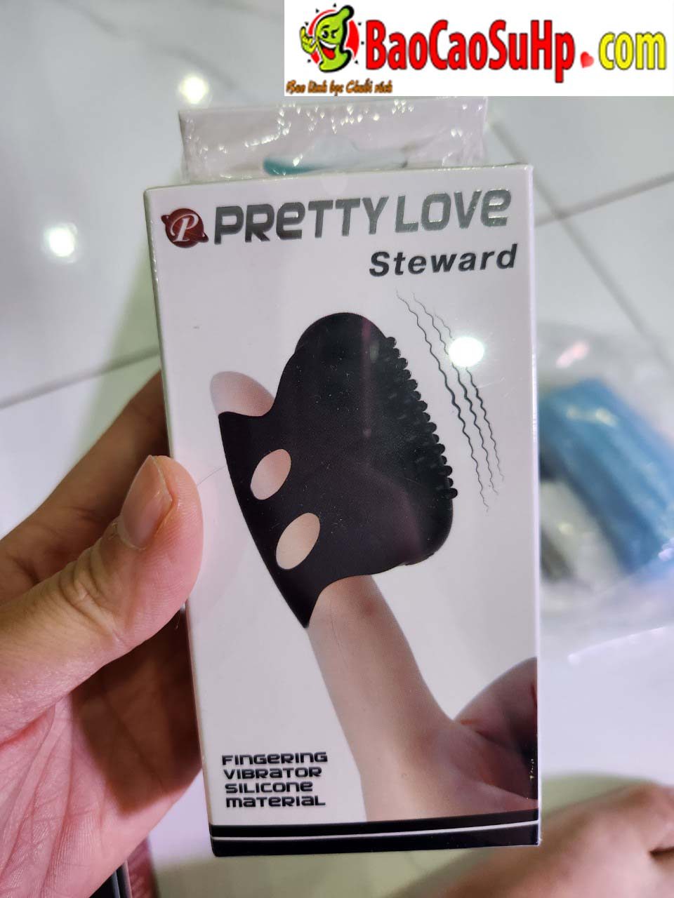 Trứng rung Baile 14438 ngón tay chống nước dễ dùng, kích thích