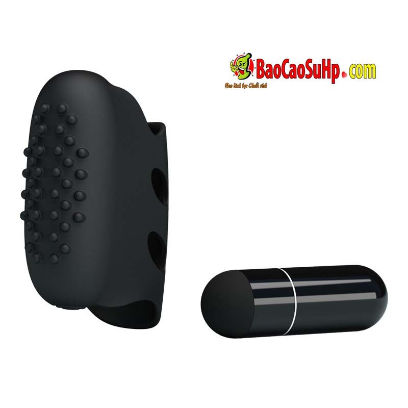 Trứng rung ngón tay Baile 14438 Interfinger chống nước, siêu mềm