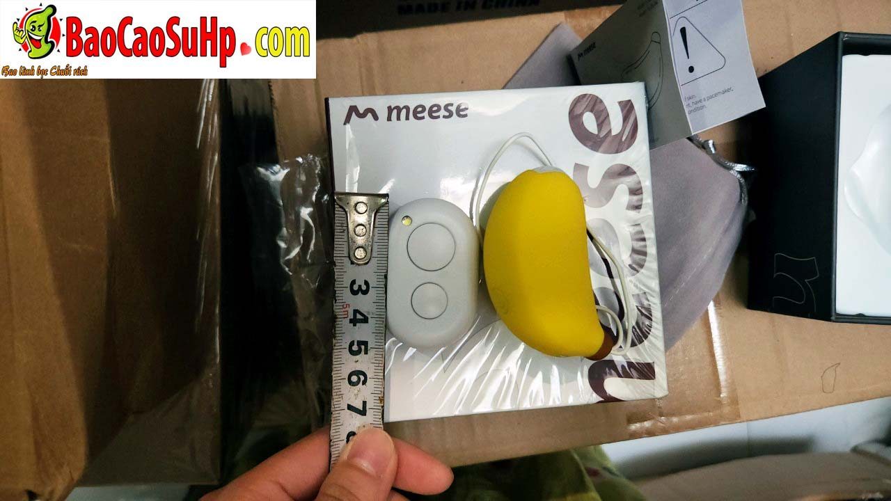 Trứng rung Miss Banana điều khiển từ xa siêu xinh cho bạn