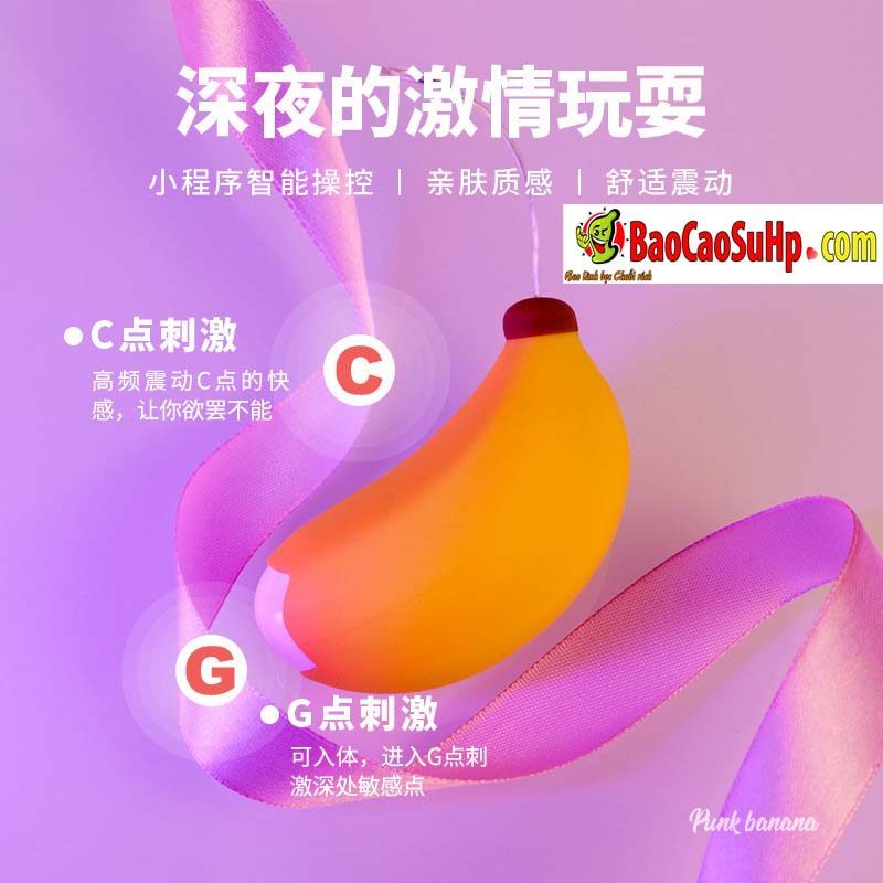 Trứng rung Miss Banana điều khiển từ xa siêu xinh cho bạn