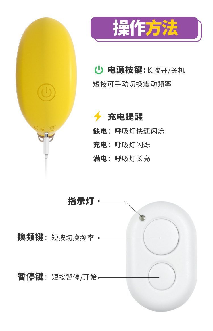 Trứng rung Miss Banana điều khiển từ xa siêu xinh cho bạn