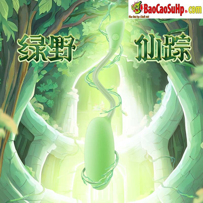 Trứng rung Mizzzee Green Bean điều khiển không dây kích thích