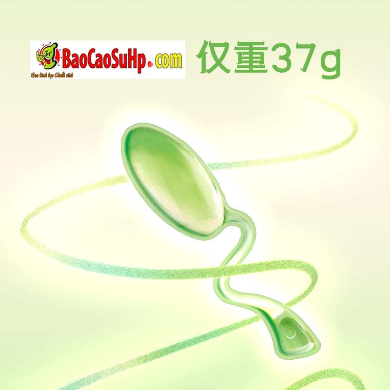 Trứng rung vô hình Mizzzee green bean điều khiển từ xa nhỏ gọn