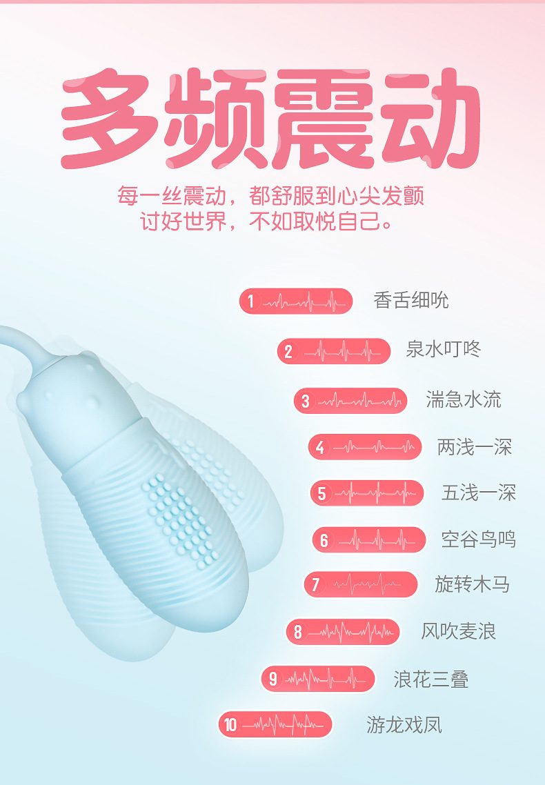 Trứng rung điều khiển từ xa COC SW kích thích Kegel đa điểm