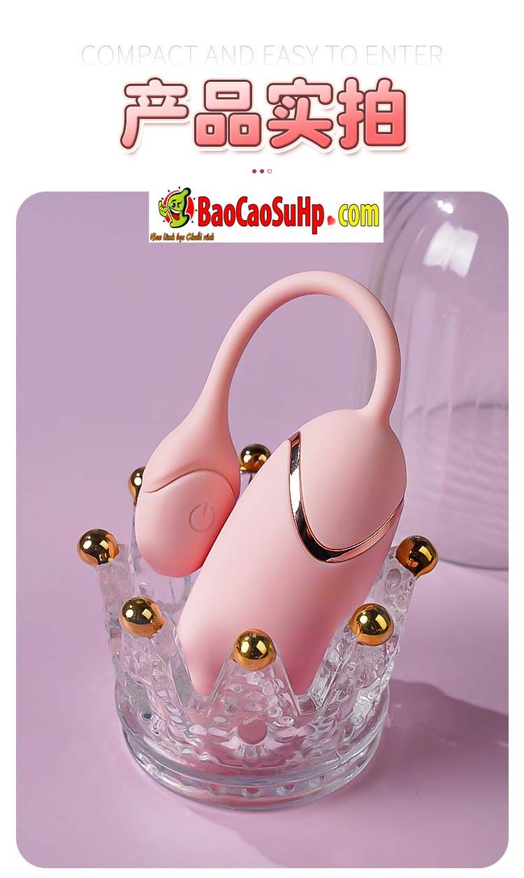 trung rung Jiuuy Diamon 24 - Trứng rung điều khiển từ xa Jiuuy Diamon 10 chế độ rung manh mẽ