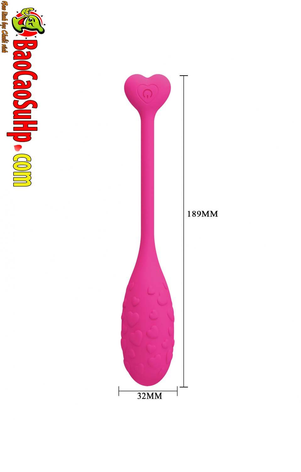 Trứng rung điều khiển App Prettylove Fisherman sần lực rung hiện đại
