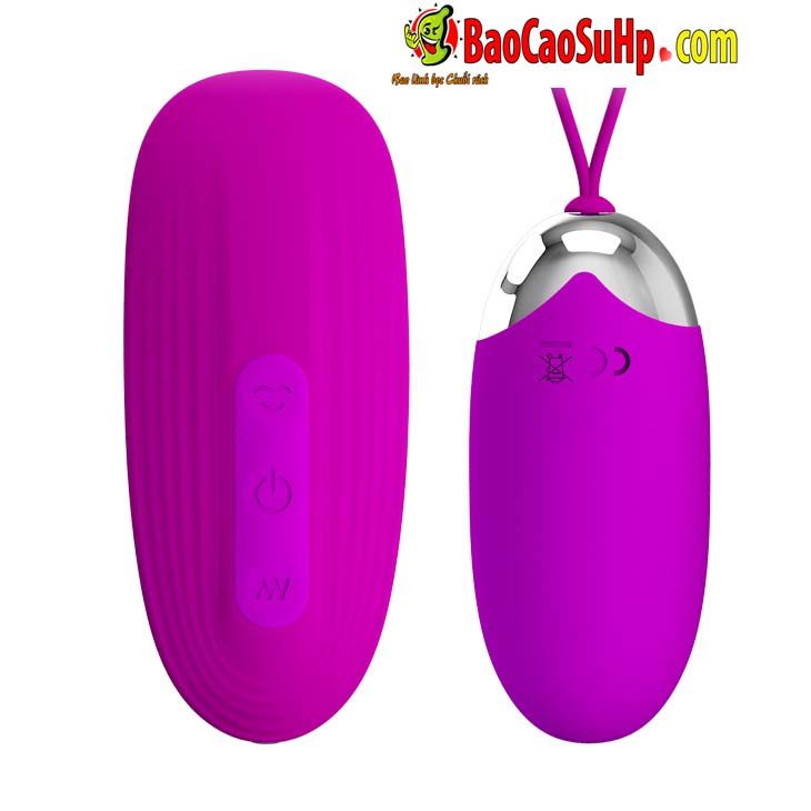 trung rung Baile Prettylove Patilla Silicon 8 - Bộ trứng rung hút Điều Khiển Từ Xa 2 quả Baile Prettylove Orthusy Silicon Sạc Cho Nữ 14901W