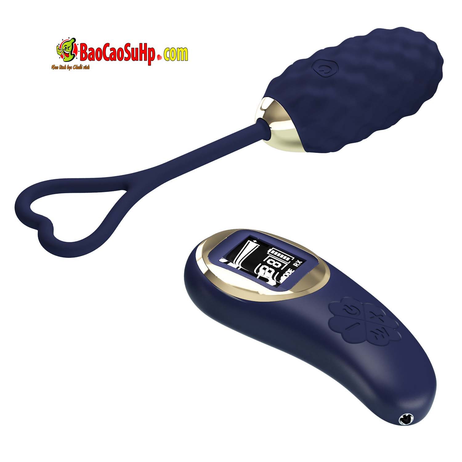 trung rung Silicone Baile Prettylove Blue Vivlan 7 - Trứng rung điều khiển từ xa Silicone Baile Prettylove Blue Vivlan