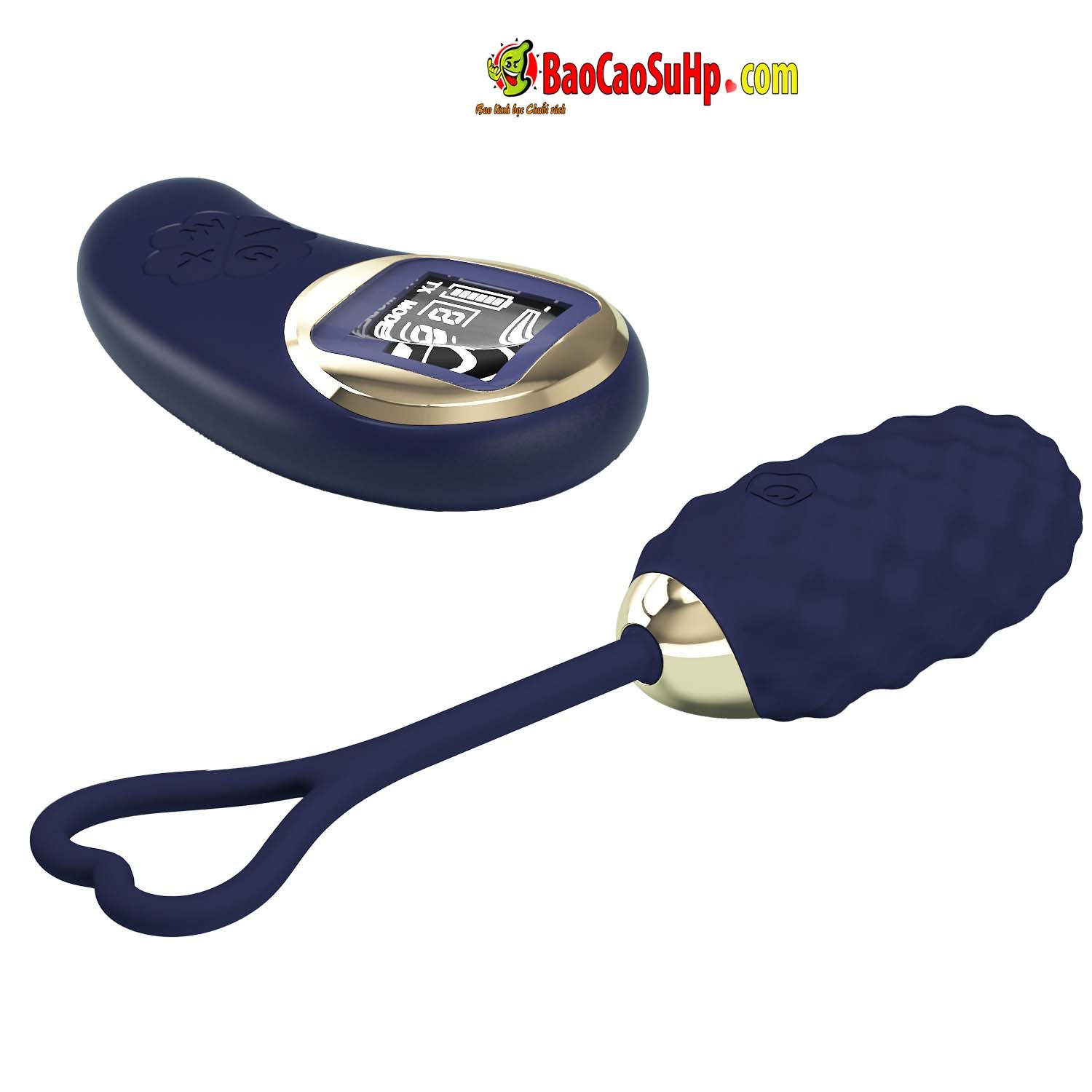 trung rung Silicone Baile Prettylove Blue Vivlan 9 - Trứng rung điều khiển từ xa Silicone Baile Prettylove Blue Vivlan