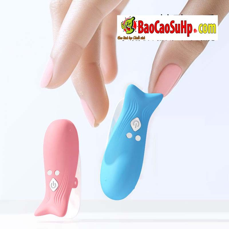Kẹp Ti Điều Khiển Từ Xa Jiuuy Mini Dolphin Đa Tần Số Massage