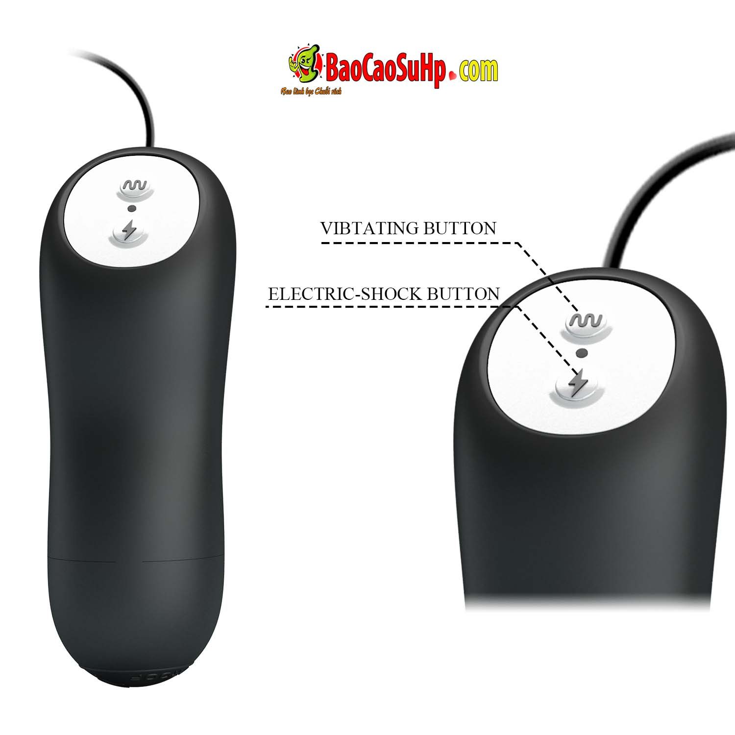 bo trung rung Electric Prettylove Simulation 11 - Bộ 2 trứng rung điện Electric Prettylove Simulation 7 chế độ rung.
