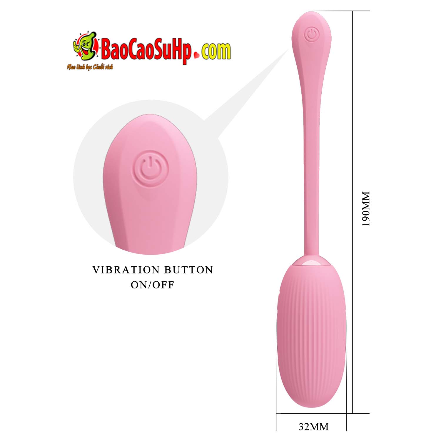 Trứng rung điều khiển App Prettylove Doreen sạc điện kích thích