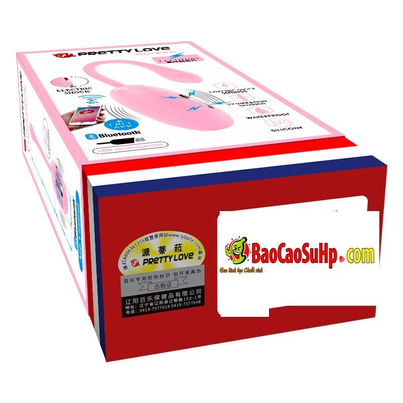 Trứng rung điều khiển App Prettylove Doreen sạc điện kích thích