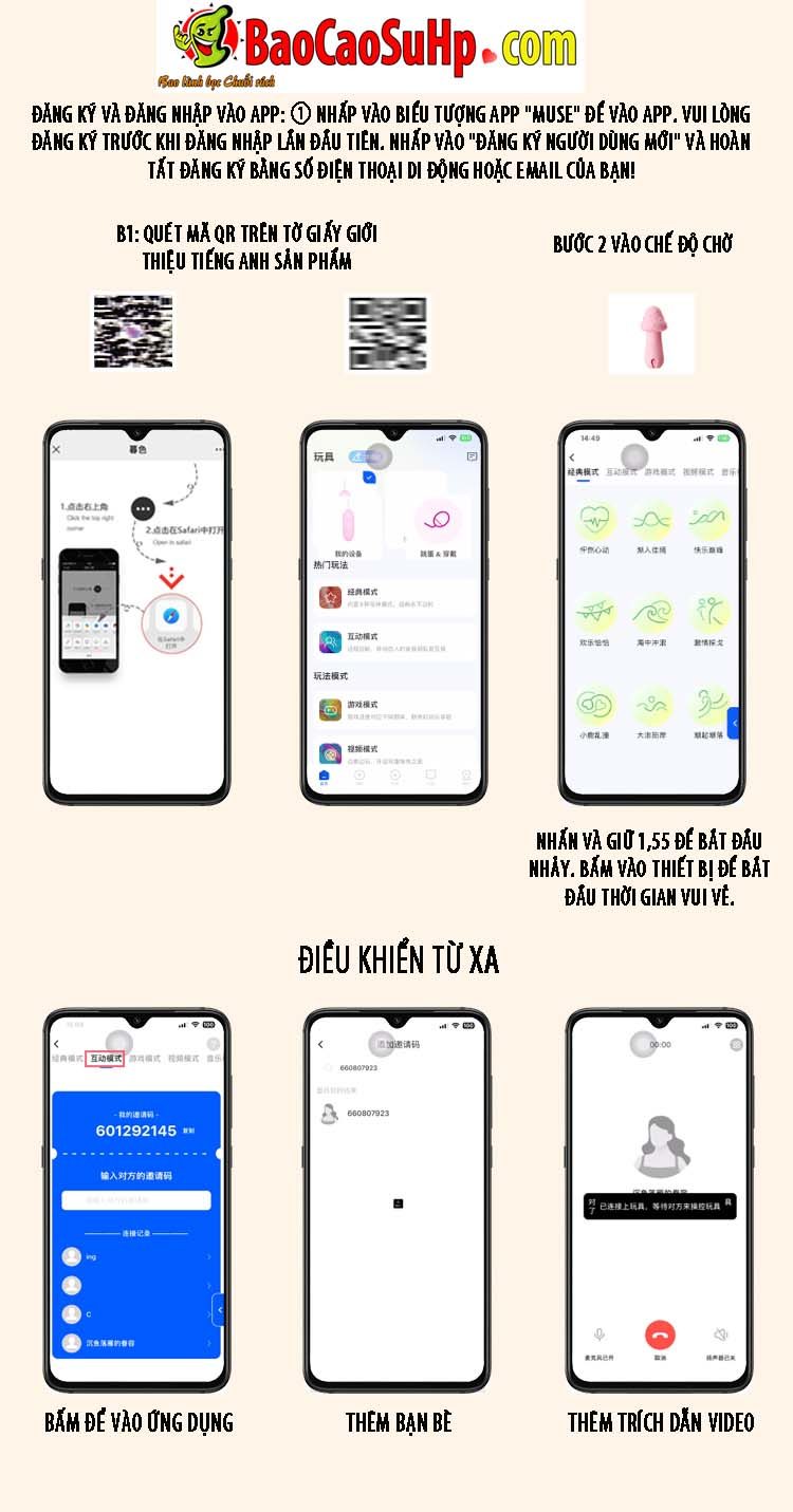 Trứng rung nấm Cute Pink Baby BOOM nhỏ gọn rung mạnh đa chức năng